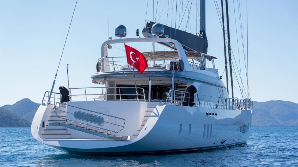 Exterior view of luxury gulet Son of Wind image 9