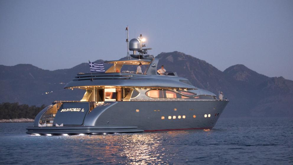 Exterior view of luxury motor yacht Princess L image 6