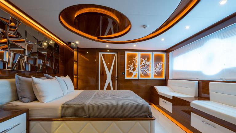 Luxury double guest cabin on Gulet Son of Wind picture 3
