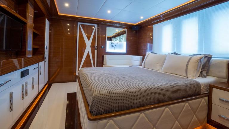 Luxury double guest cabin on Gulet Son of Wind picture 1