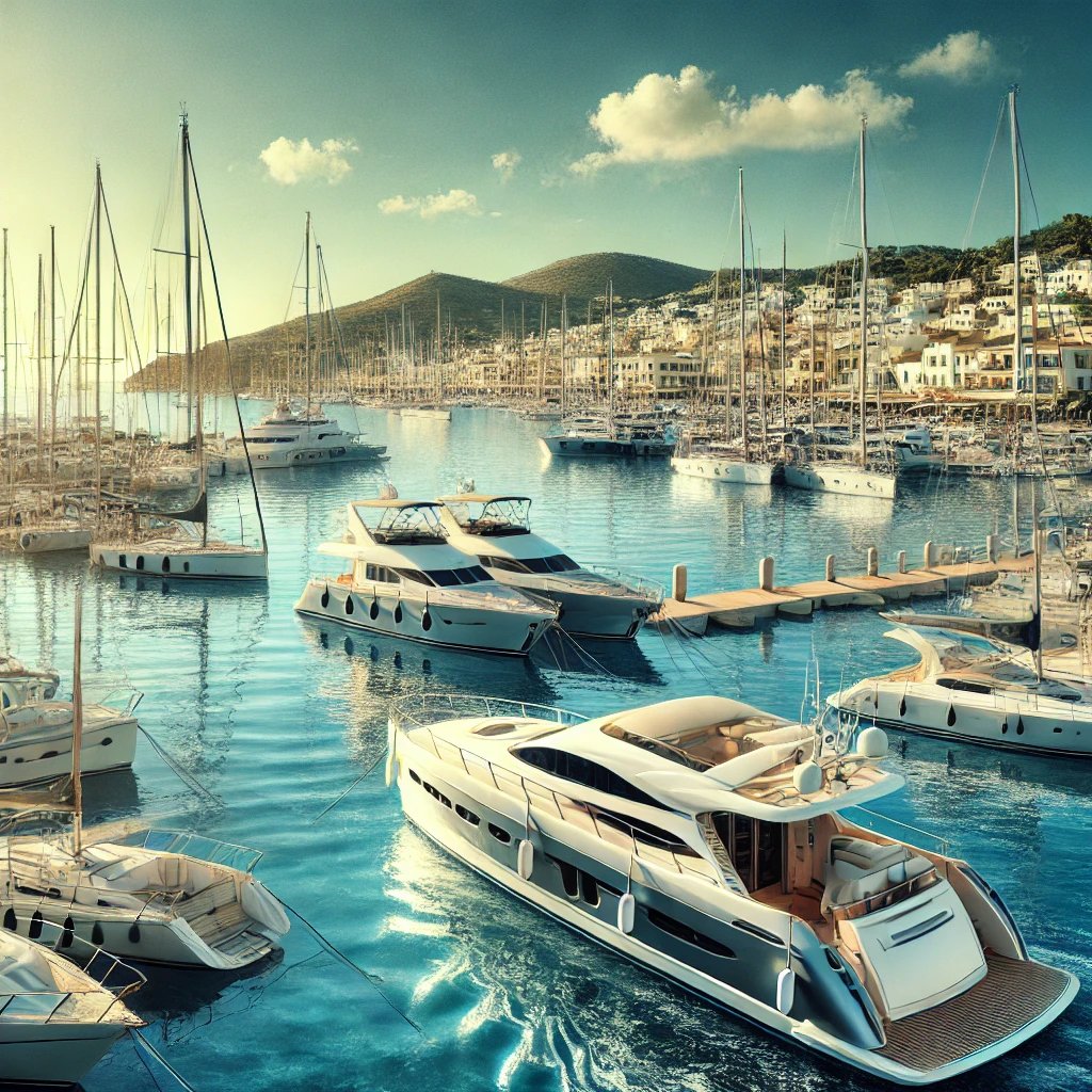 Beginnen Sie Ihre Yachtcharter-Reise an einem idealen Ausgangspunkt. Einladende Marina, moderne Yachten und eine malerische Küstenlandschaft – der perfekte Start für Ihren Yachturlaub