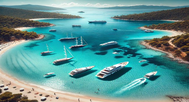 Türkische Ägäis: Schönste Strände für Yachtcharter