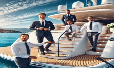 Luxus und Komfort auf einer Yacht mit professionellem Crew-Service – genießen Sie die perfekte Reise auf dem Meer