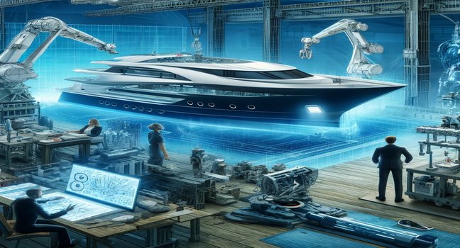 Moderne Technologie im Yachtbau - Fortschrittliche Werkzeuge, präzise Konstruktion und innovative Materialien im Einsatz