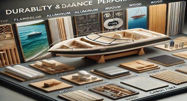 Explore the common materials used in boat construction, from fiberglass to aluminum. Learn how each material affects performance and durability on the water