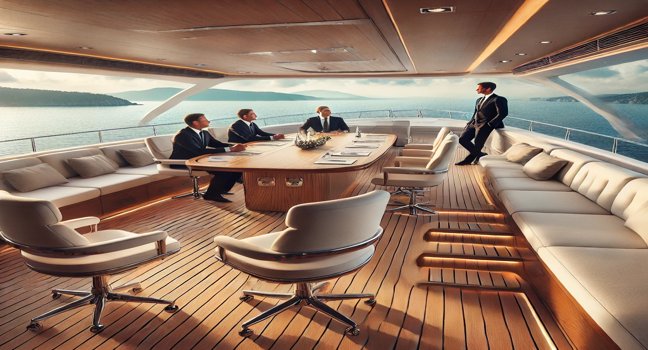 Ein Yachtcharter für Ihre Geschäftsreise entlang der Türkischen Küste bietet Komfort, Privatsphäre und ein einzigartiges Ambiente für Meetings und Entspannung