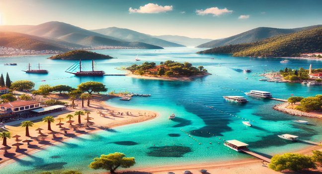 Entdecken Sie Marmaris, Türkei – eine atemberaubende Küstenstadt mit türkisblauem Wasser, idyllischen Stränden und mediterranem Flair