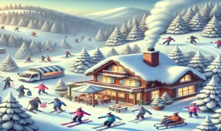 Enjoy the magic of winter with activities like skiing, snowboarding, and sledding, surrounded by snowy landscapes and cozy cabins in a perfect outdoor adventure