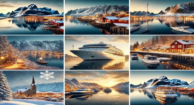 Discover ideal winter cruise destinations, from snowy coastal mountains to cozy seaside towns, offering serene views and unique winter travel experiences on the water