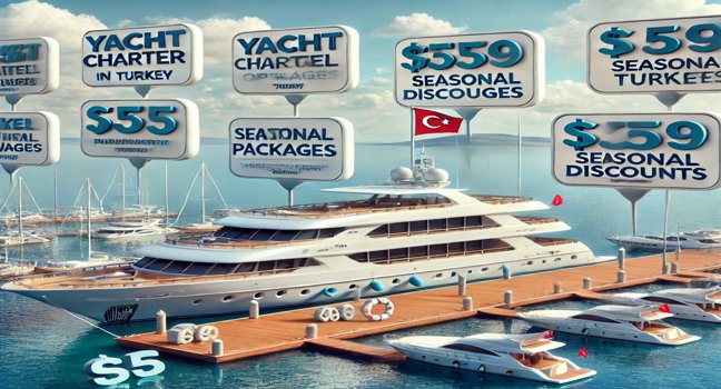 Find a variety of yacht charter packages in Turkey, offering flexible pricing and seasonal deals for exploring the beautiful Turkish coastline in style and comfort