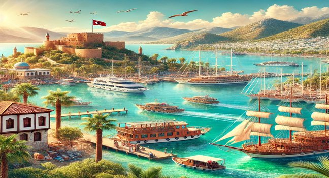 Bodrum und Fethiye - Entdecke Bodrums geschichtsträchtige Burg und Fethiyes türkisfarbene Buchten und Boote