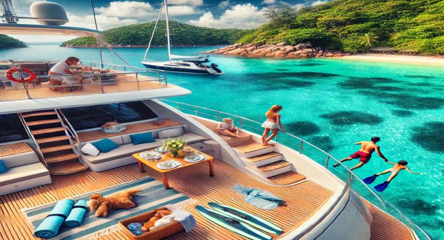 Discover ideal family destinations for a charter yacht vacation, featuring activities like snorkeling, picnics, and scenic bays for unforgettable memories