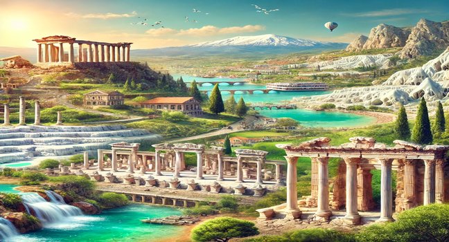 Türkei - Historische Schätze wie Ephesus und Naturparadiese wie Pamukkale und Kappadokien entdecken