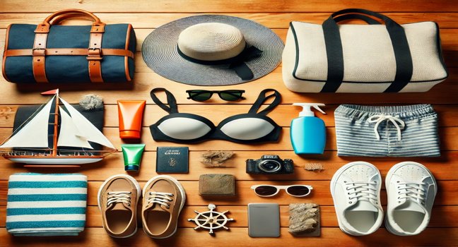 Pack smart for your yacht holiday! Discover essential items for a comfortable and stylish journey at sea