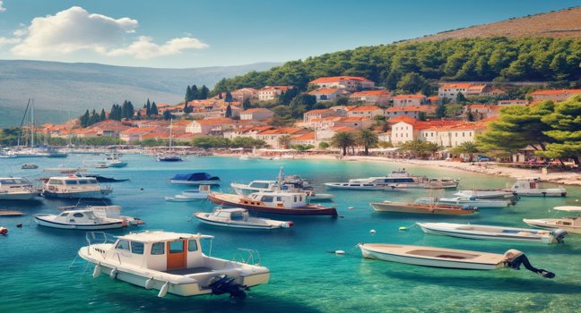 Explore Croatia's beautiful coastline with convenient boat hire options. Enjoy clear blue waters, scenic towns, and a variety of boats for the perfect Croatian adventure