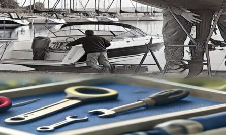 Professional boat service for optimal performance, including thorough maintenance and care at a well-equipped marina