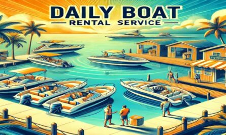 Enjoy the convenience of daily boat rentals with a variety of boats and yachts available at a sunny marina, perfect for a fun day on the water