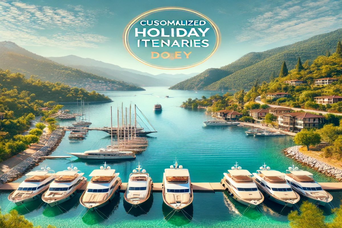 Discover the beauty of Gocek, Turkey, with customizable itineraries. Enjoy serene marinas, luxury yachts, and stunning coastal views tailored to your perfect holiday experience