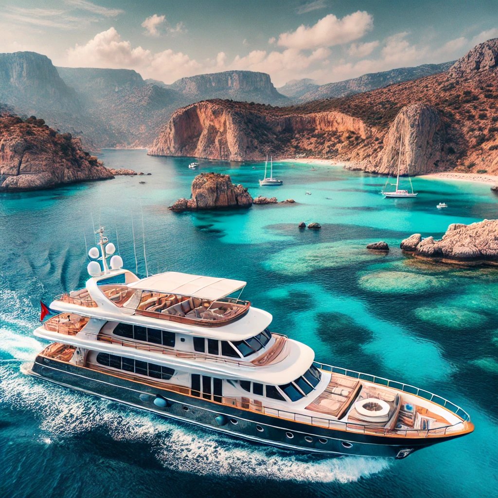 Discover why a motor yacht is the ideal choice for a Blue Cruise, offering luxury, comfort, and stunning coastal views along Turkey's breathtaking coastlines