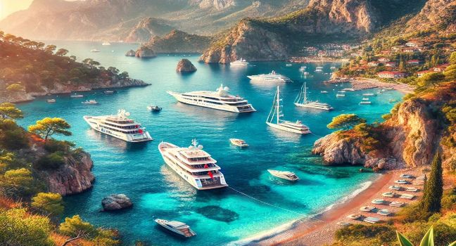 Türkische Küste: Die besten Ziele für einen Yachturlaub