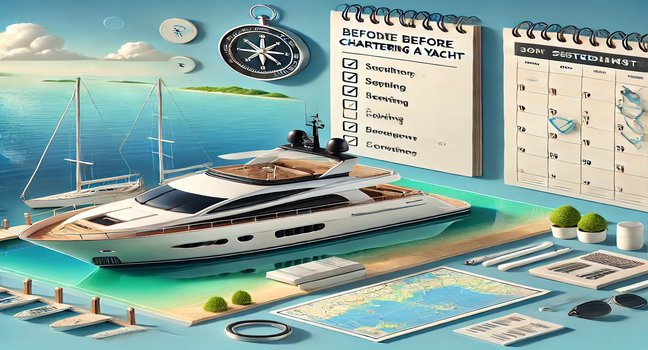 Wichtige Überlegungen vor dem Yachtcharter: Planung, Checklisten und Navigationskarten