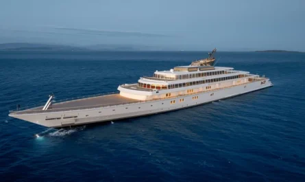 Discover the elegance of luxury yacht charter at sunset with panoramic sea views