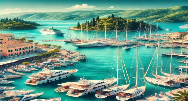 Korfu Marina - Modernes Design, türkisblaues Wasser und der ideale Start für unvergessliche Segeltörns im Ionischen Meer