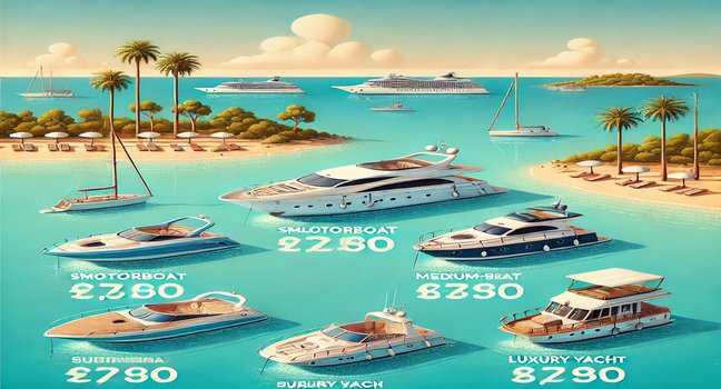 Entdecken Sie die Kosten, um ein Boot auf Ibiza zu mieten: Kleine Motorboote, mittlere Boote oder luxuriöse Yachten – Preise für jeden Bedarf