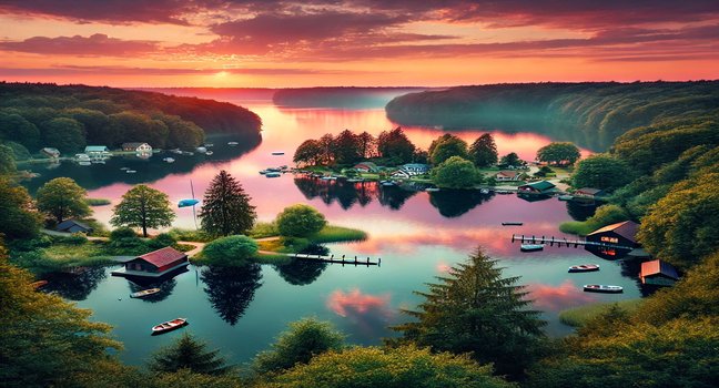 Entdecken Sie die Mecklenburgische Seenplatte - Ruhige Seen, dichte Wälder und gemütliche Cottages für unvergessliche Momente in der Natur