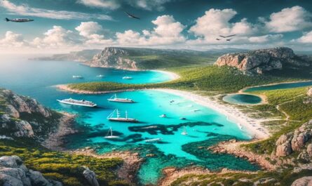 Experience the untouched beauty of Sardinia's coastline with its crystal clear waters, white sand beaches, and lush greenery. Perfect for nature lovers seeking serenity