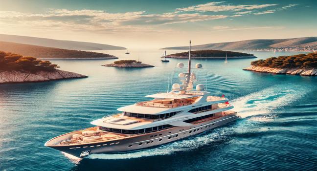 Enjoy a luxury yacht holiday in Croatia, sailing through the stunning Adriatic Sea and its breathtaking islands