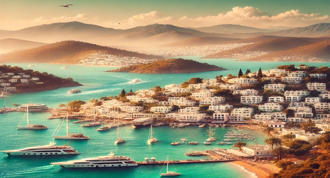 Discover Bodrum’s most stunning coastal destinations, perfect for a yacht charter