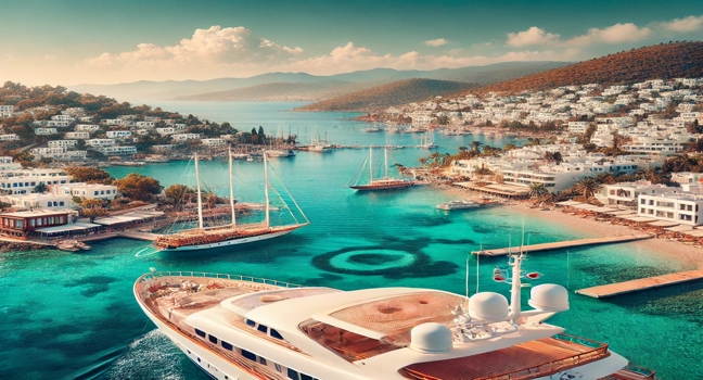 Discover Bodrum’s most stunning coastal destinations, perfect for a yacht adventure