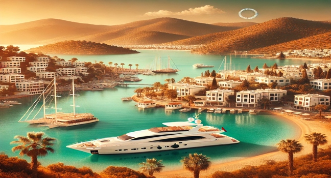 Discover the beauty of Bodrum with luxurious yacht rentals and stunning coastal views