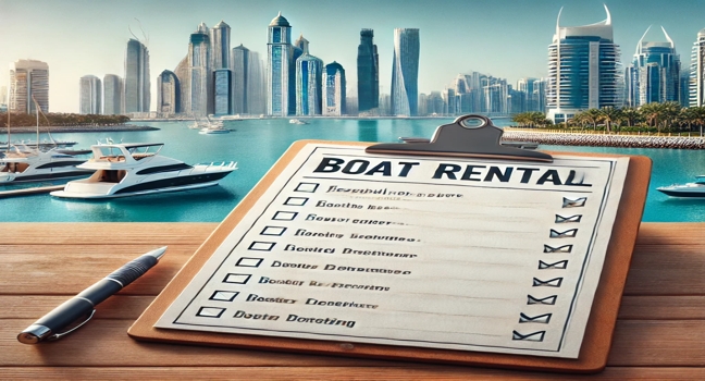 A detailed guide with essential tips for booking a boat rental in Dubai