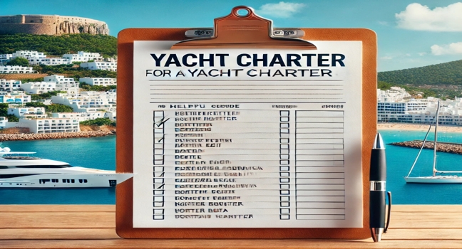 A detailed guide with tips for booking a yacht charter in Ibiza