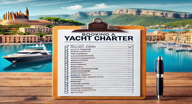 A detailed guide with tips for booking a yacht charter in Palma, Mallorca