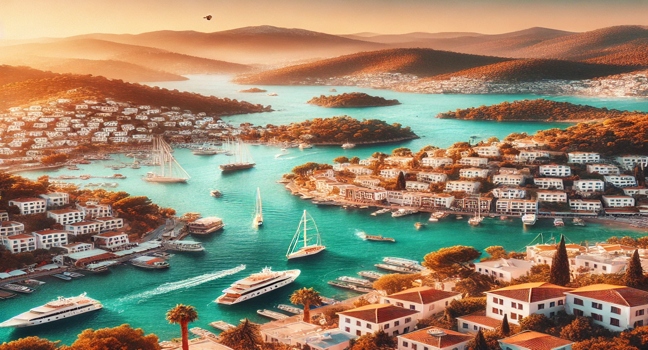 Discover Bodrum’s stunning coastal destinations, perfect for a boat rental experience