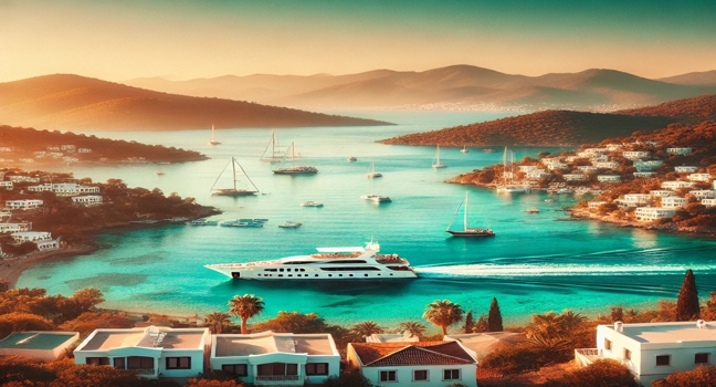 Discover Bodrum’s stunning coastal destinations, perfect for a yacht charter