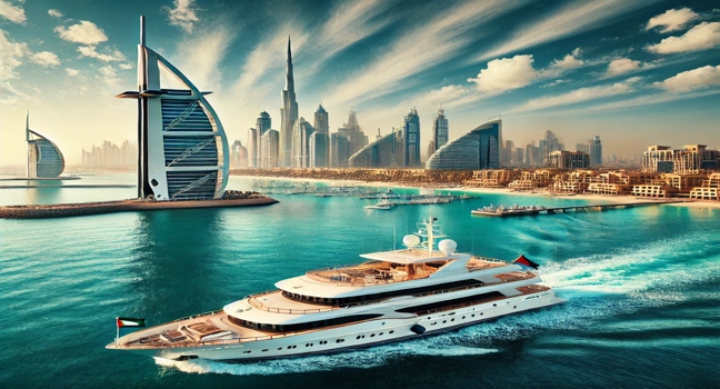 Discover the most stunning destinations from Dubai Marina, perfect for a yacht adventure