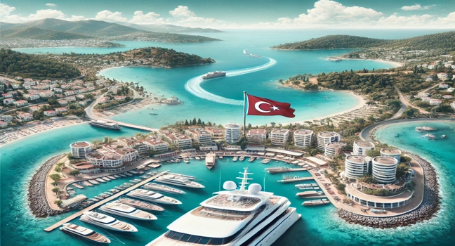 Discover the beauty of Turkey with luxurious yacht charters and stunning coastal views