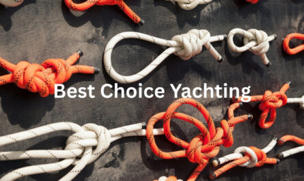 Mehrere Leinen mit verschiedenen Knotenarten für sicheres Festmachen