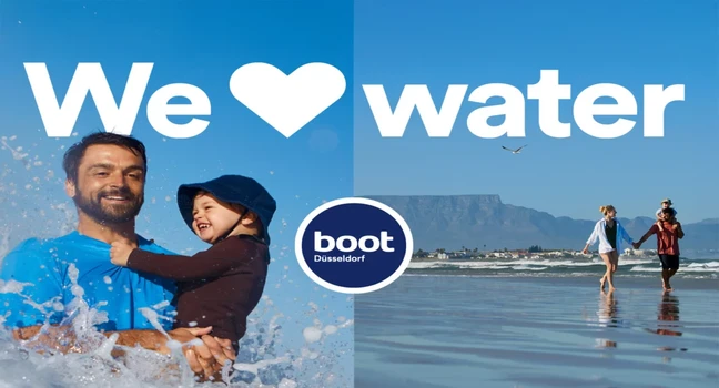 Boot Düsseldorf 2026 – Familien, Freizeit & Wasserspaß Familien genießen gemeinsame Zeit am Meer – Symbolbild für das Familien- und Freizeitprogramm der Boot Düsseldorf 2026.