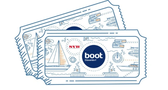 Boot Düsseldorf 2026 – Eintrittskarte & Parkticket Symbolische Eintrittskarten für die Boot Düsseldorf 2026 – Tickets und Parktickets für die Wassersportmesse in Düsseldorf.