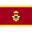 Nationalflagge von Montenegro