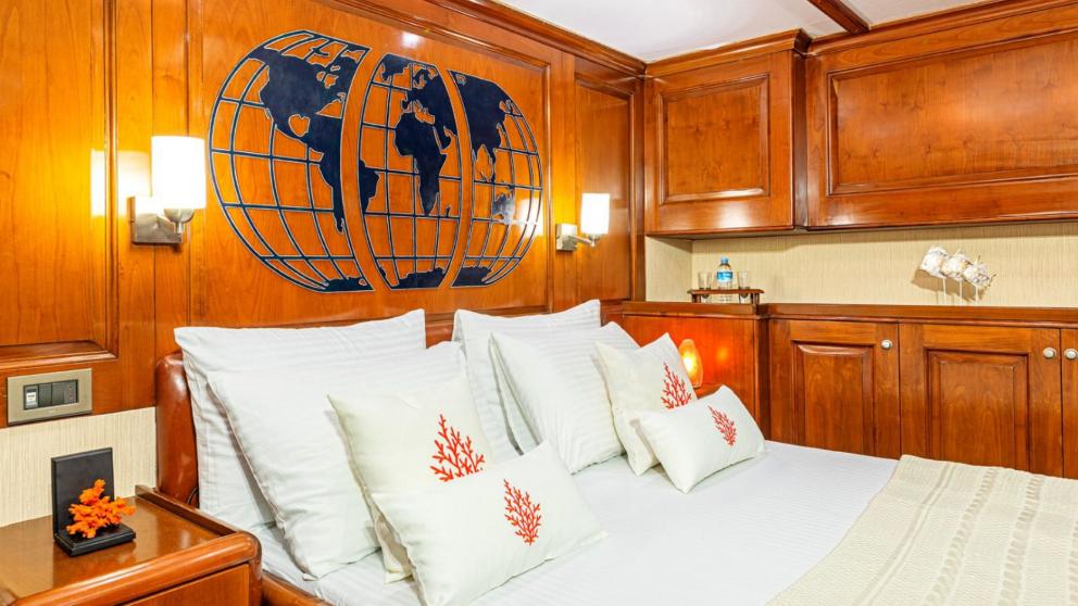 Sailing Gulet offers comfortable accommodation with its modern design.