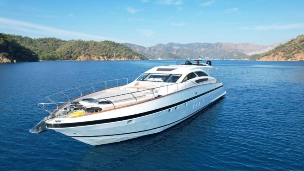 Exterior view of the luxury motor yacht Goldfinger picture 4