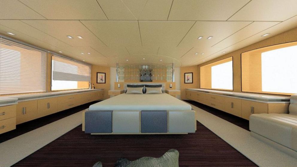 Luxury double cabin of motor yacht Princess Melda picture 5