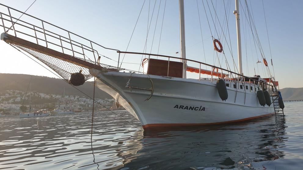 Gulet Arancia Ready to Sail in Bodrum