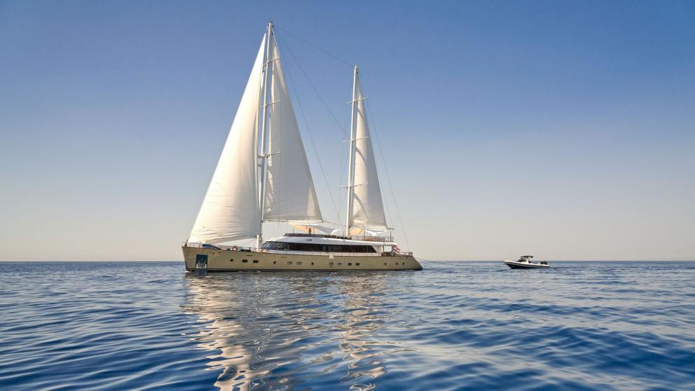 Exterior view of the luxury sailing yacht MarAllure image 1